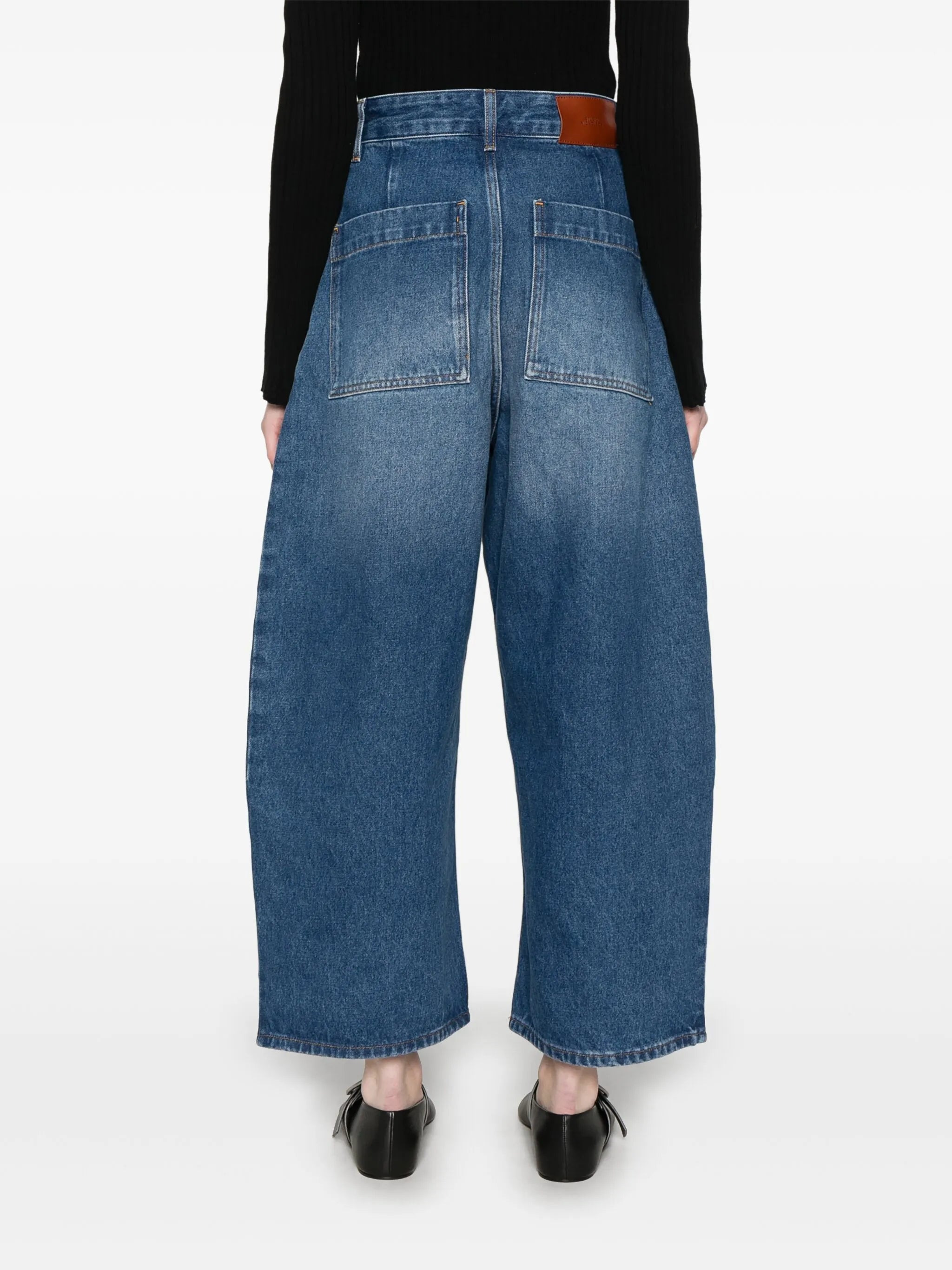 Studio Nicholson Chalco Cropped Jeans - 4