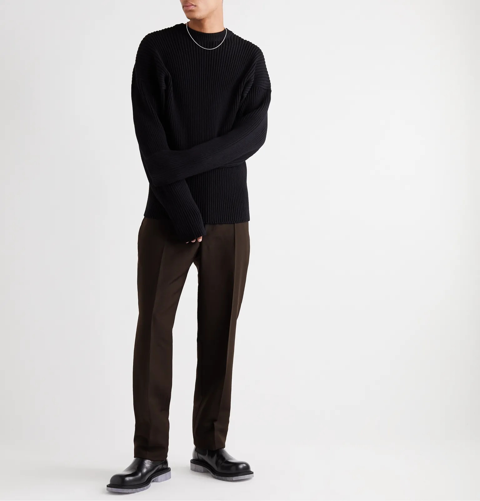 Slim-Fit Woven Trousers - 2