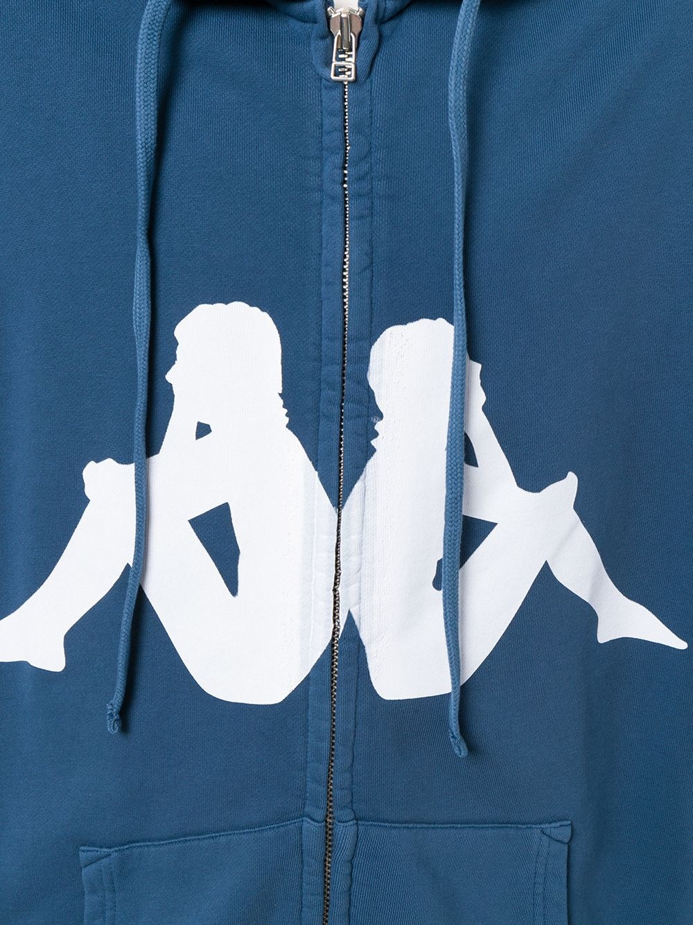 logo print hoodie - 5