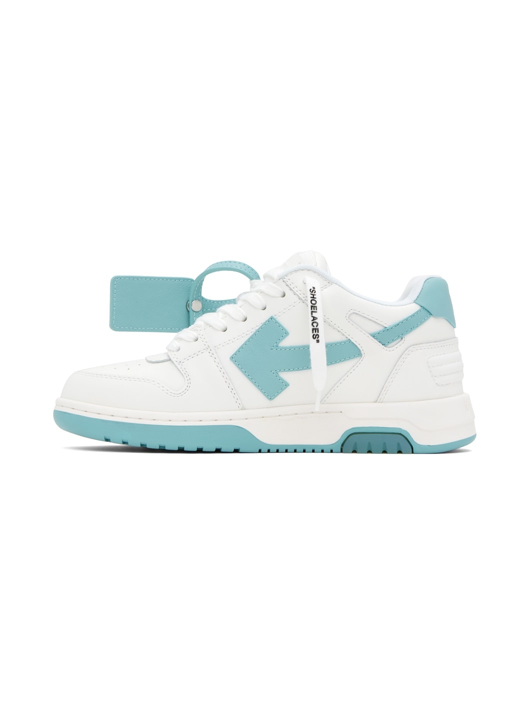 White & Blue Out Of Office Sneakers - 3