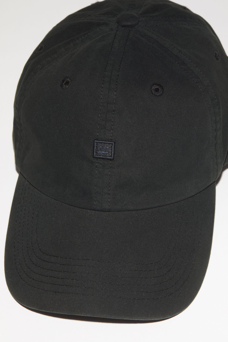 Micro Face patch cap - Black 4