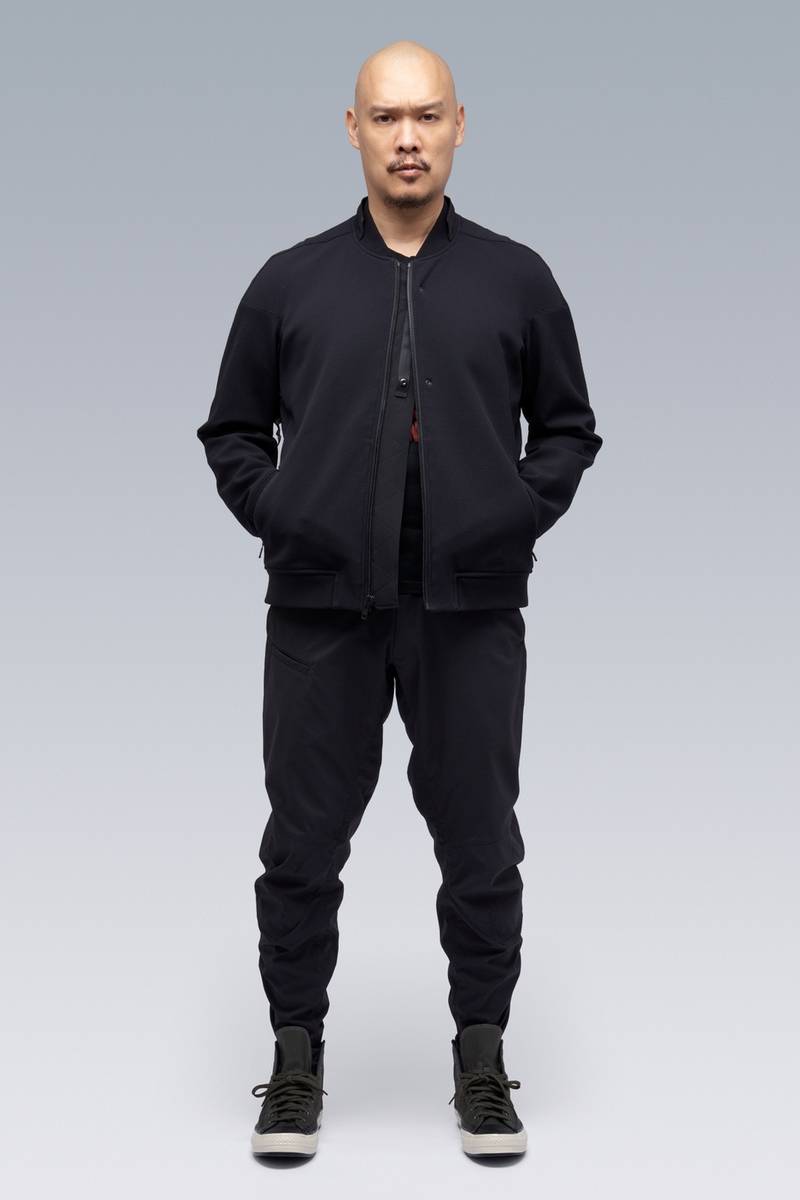 J90-SS schoeller® 3XDRY® WB-400™ Bomber Jacket Black 10
