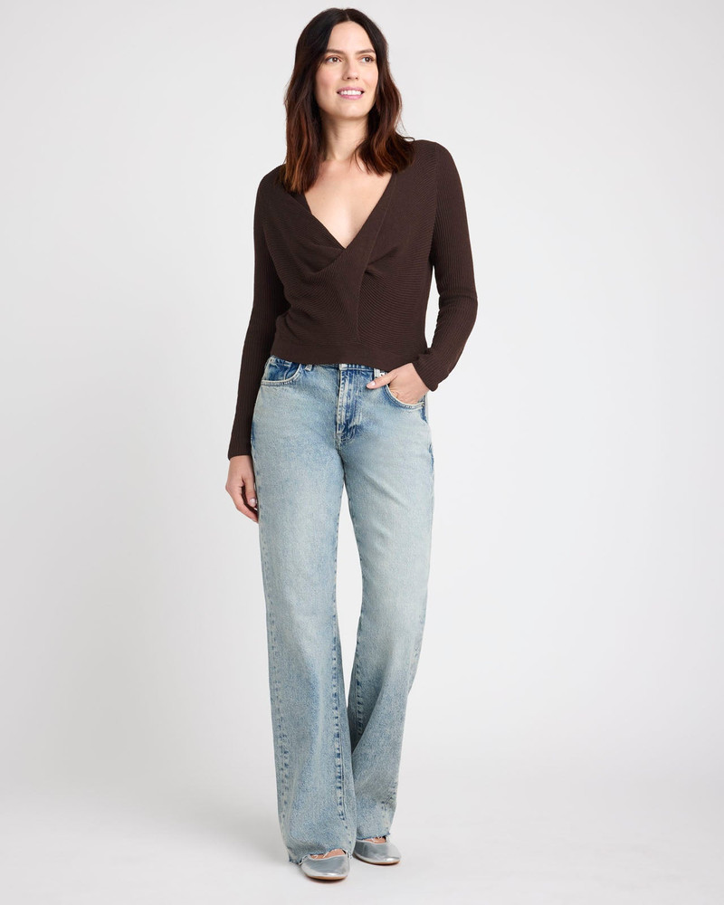 Loopknit LYR Surplice Sweater 3