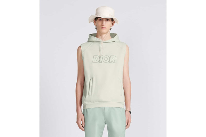 Oversized Sleeveless Hooded Sweatshirt 4