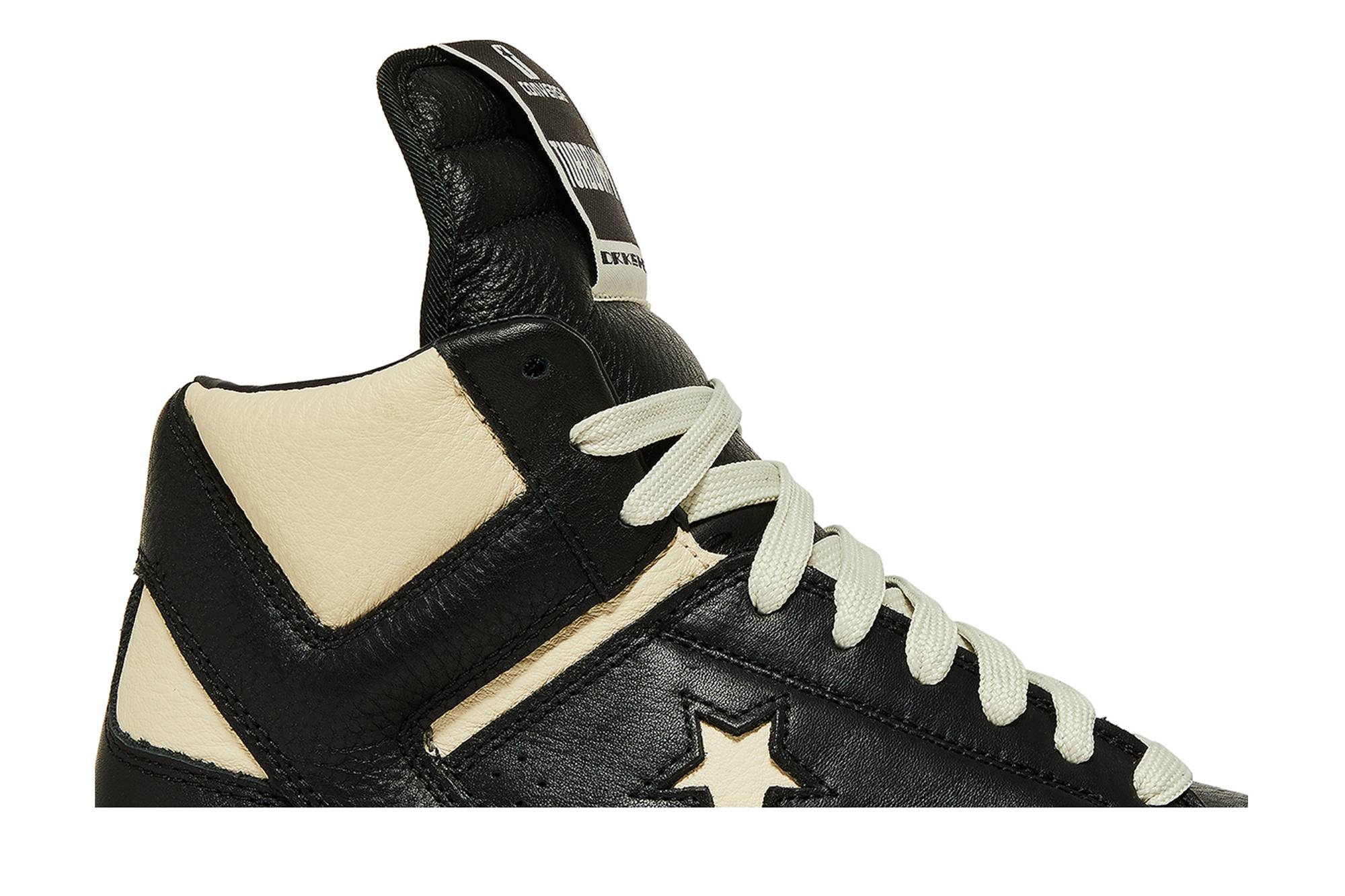 Rick Owens x TURBOWPN Mid 'Black Cloud Cream' - 2