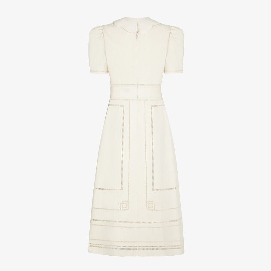 White linen dress - 2