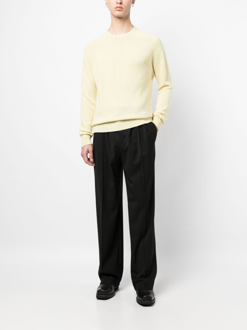 fine-knit wool-cashmere jumper - 2