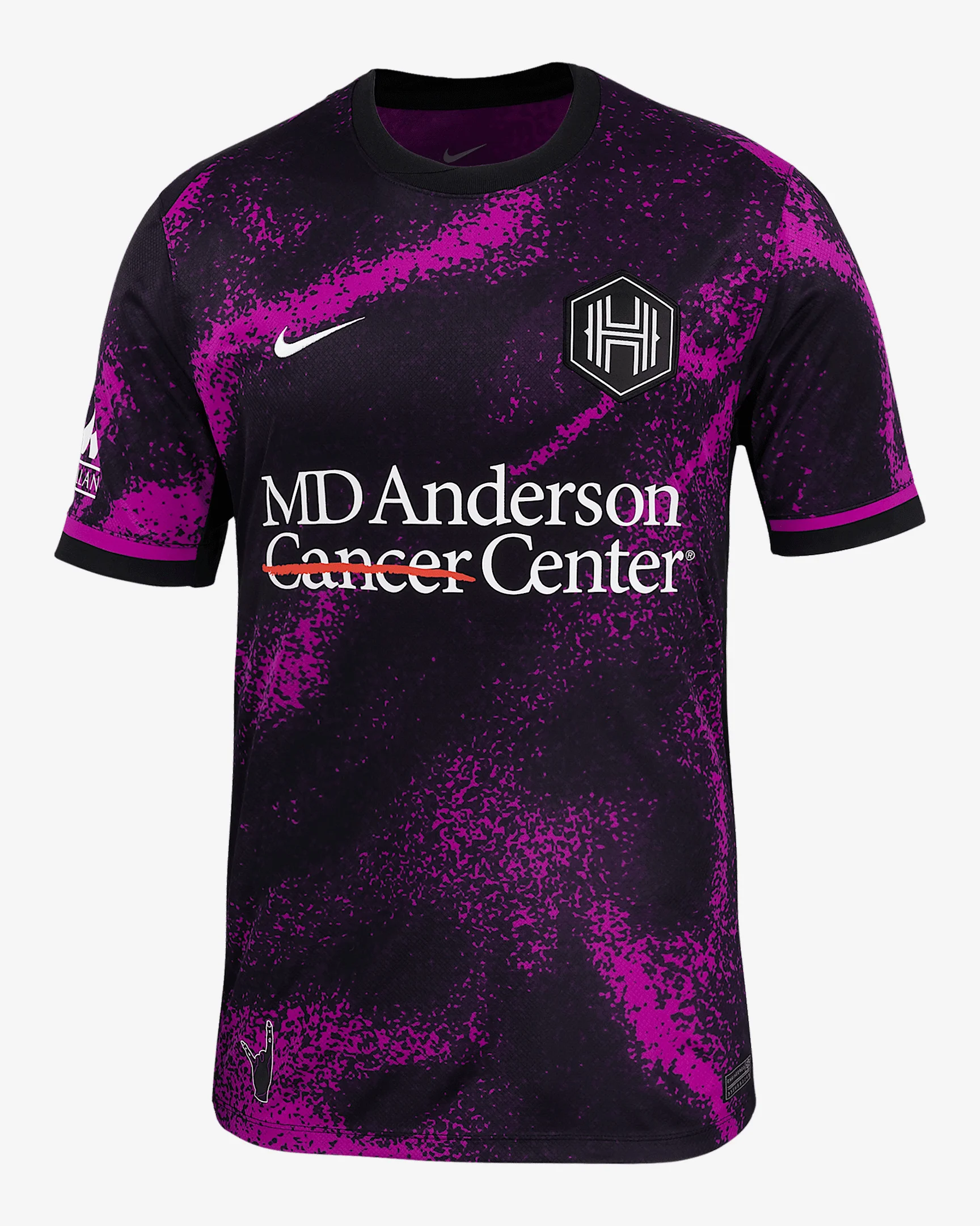 Houston Dash 2025 Stadium Away Men's Nike Dri-FIT NWSL Replica Jersey - 1