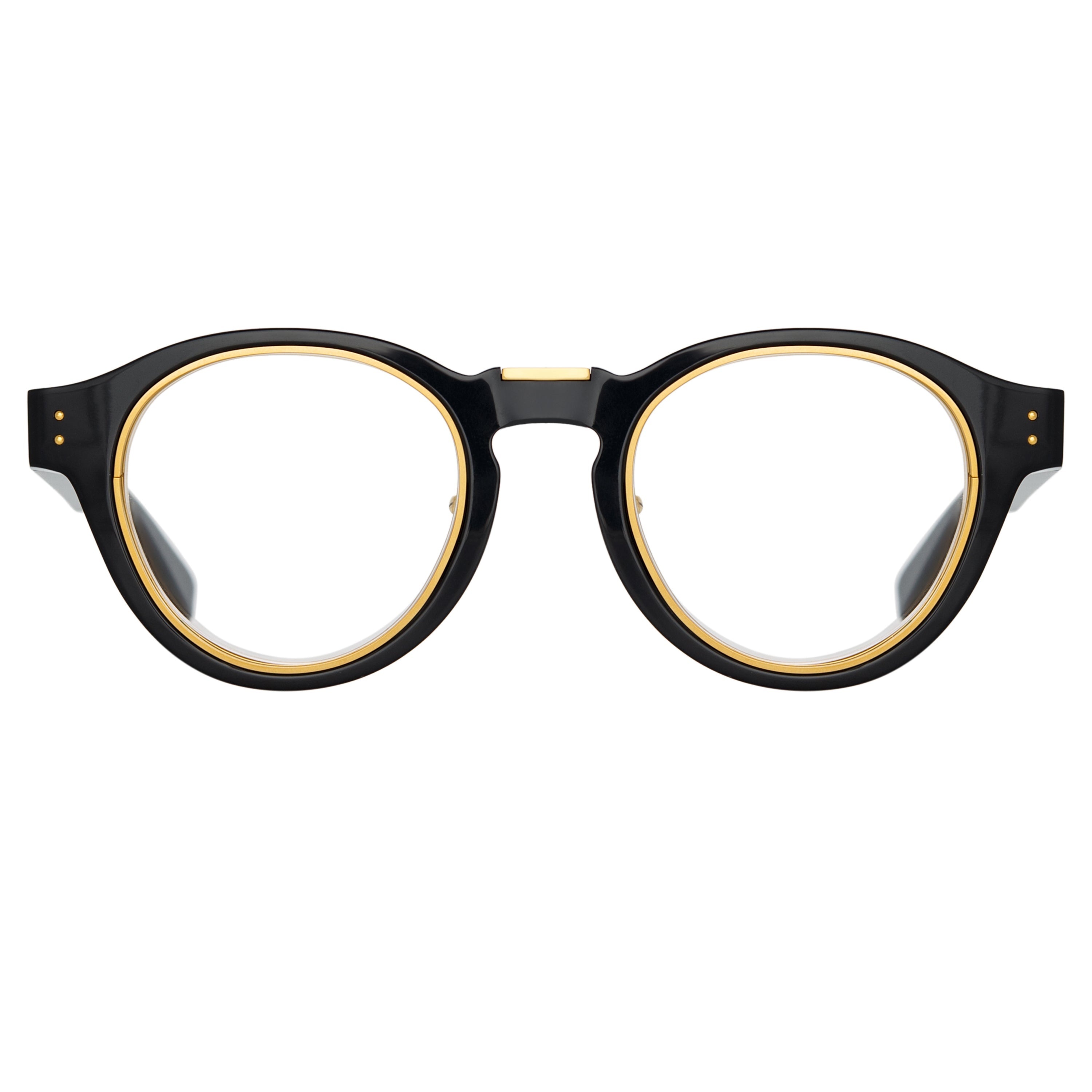 MORRIS OVAL OPTICAL FRAME IN BLACK - 1