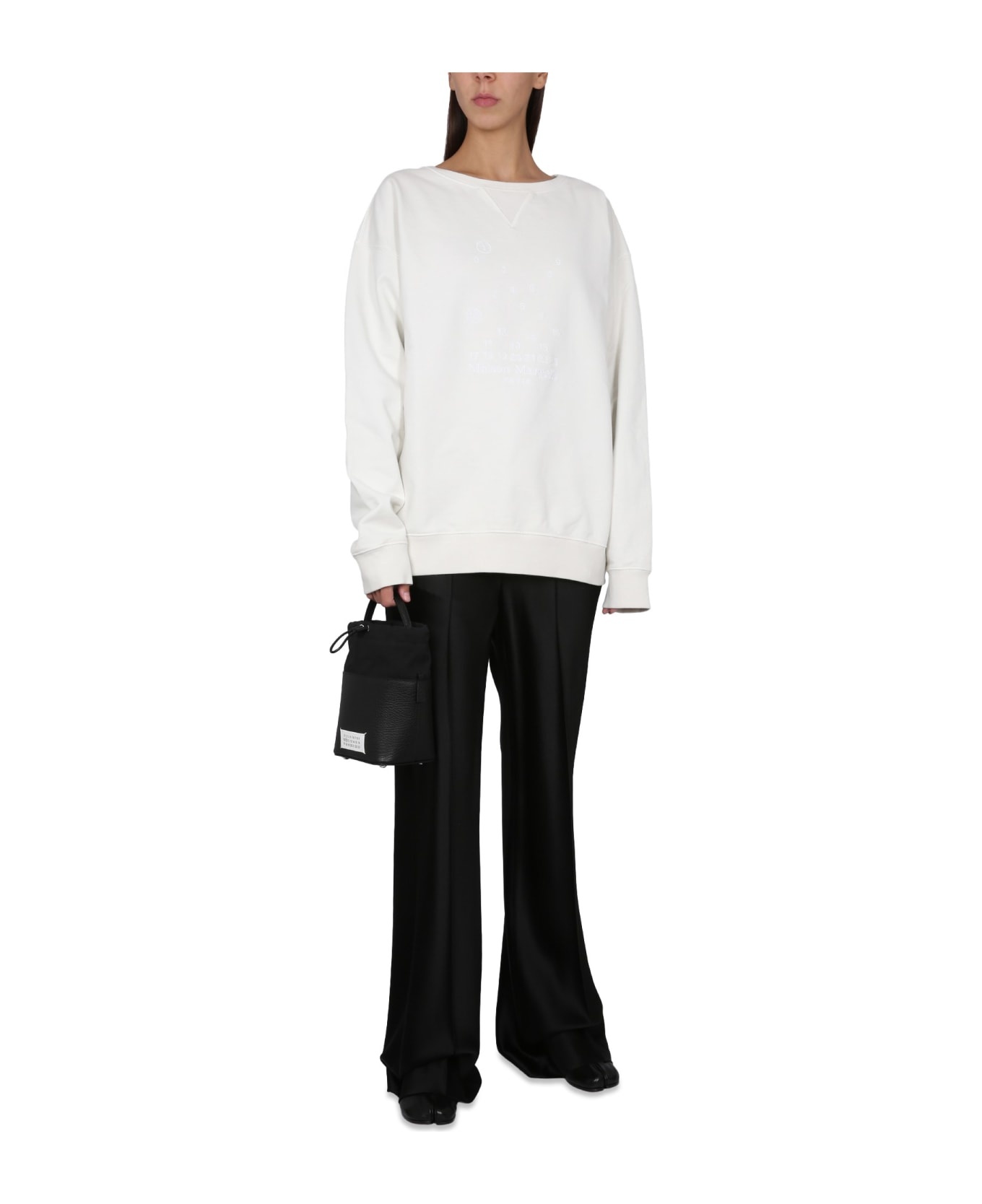 Cotton Crew-neck Sweatshirt - 3