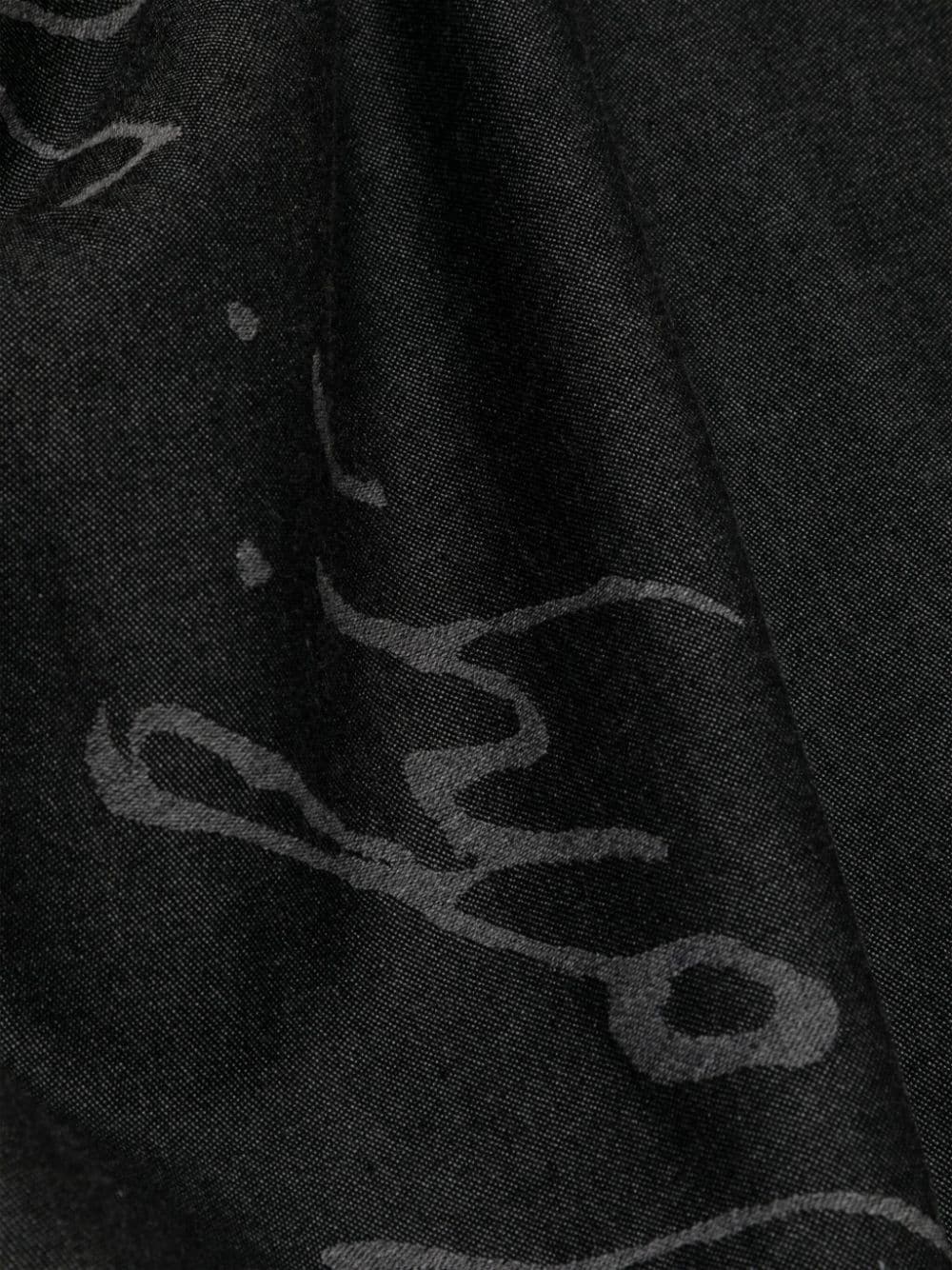 logo scarf - 3