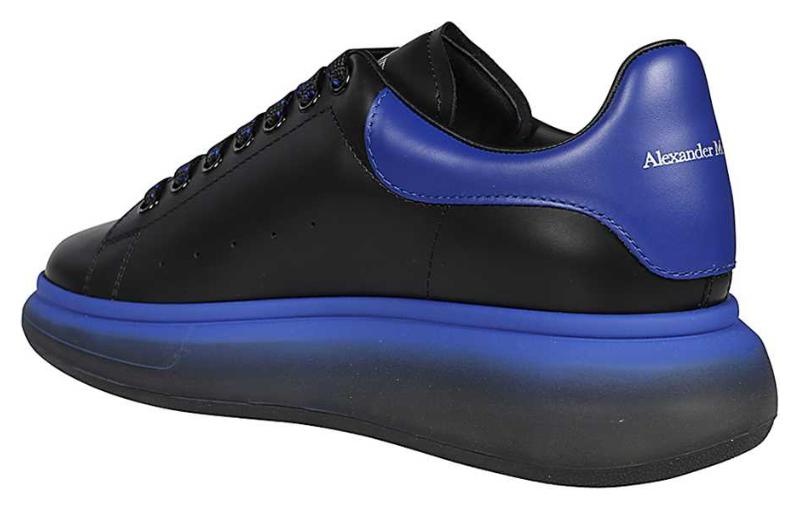Alexander McQueen Oversized Sneakers 'Black Blue' 757709WIE878712 - 4