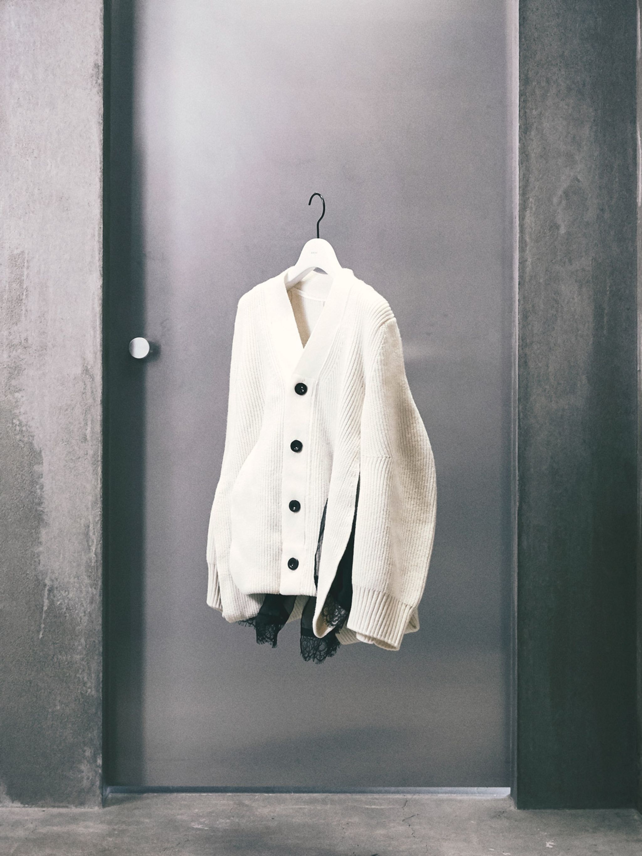 Wool Knit Cardigan - 2