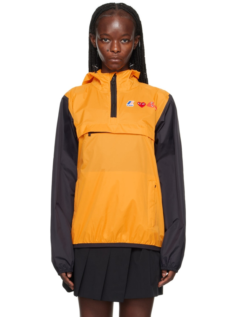 Orange & Black K-Way Edition Jacket 1