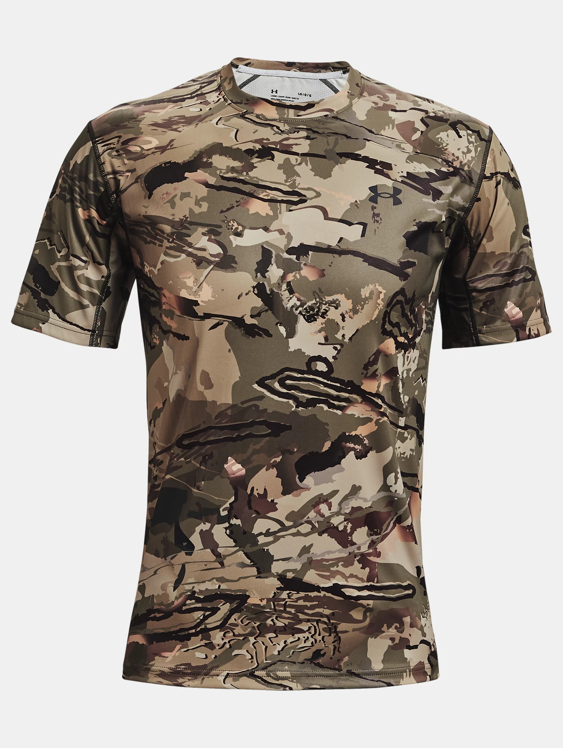 Men's UA Iso-Chill Brush Line Short Sleeve - 1