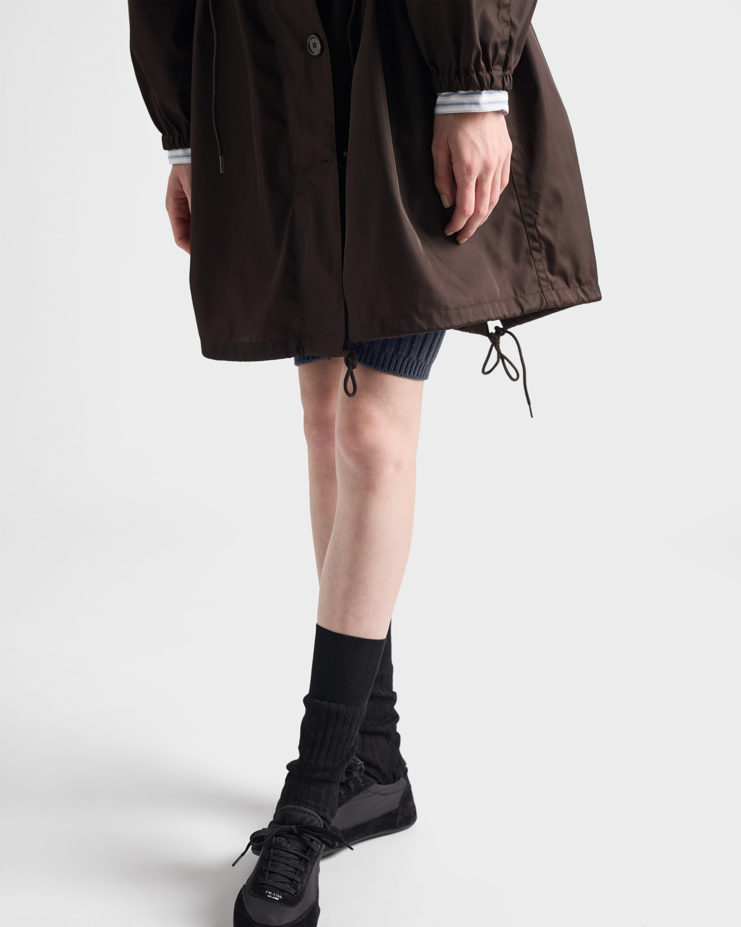Re-Nylon raincoat - 3