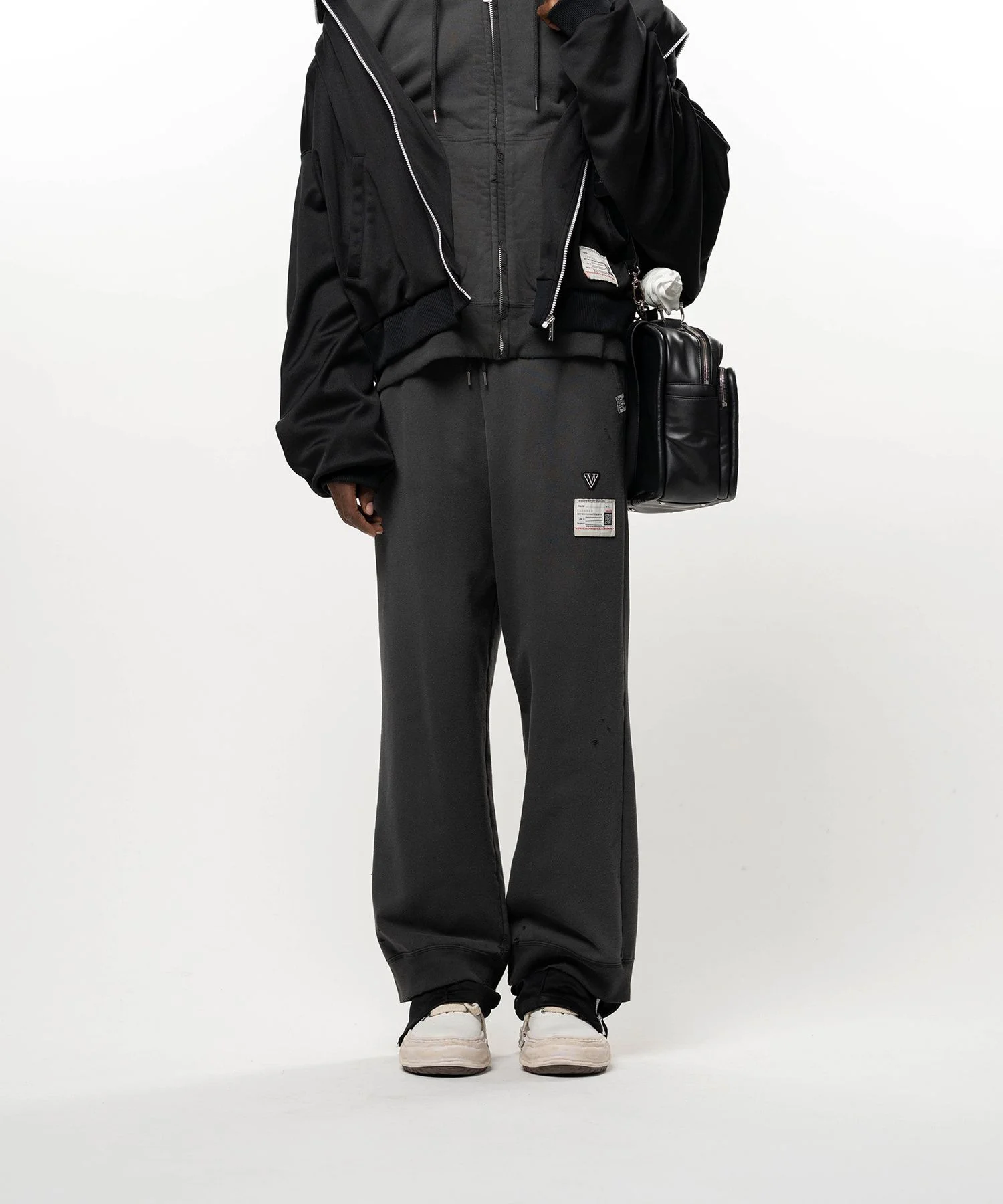 Track Pants Layered Sweat Pants - 1