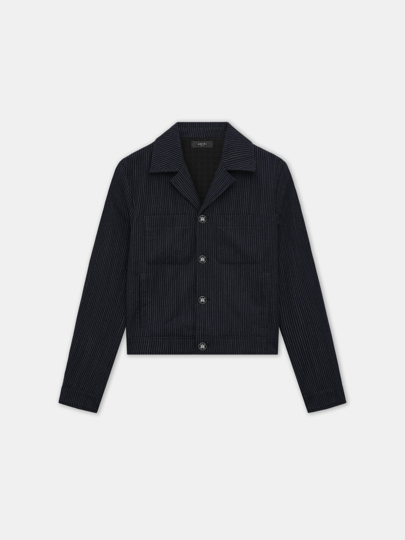 PINSTRIPE CADET JACKET 1