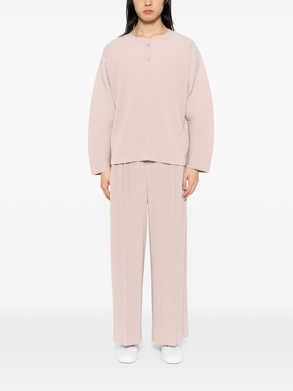 pleated cropped trousers - 2