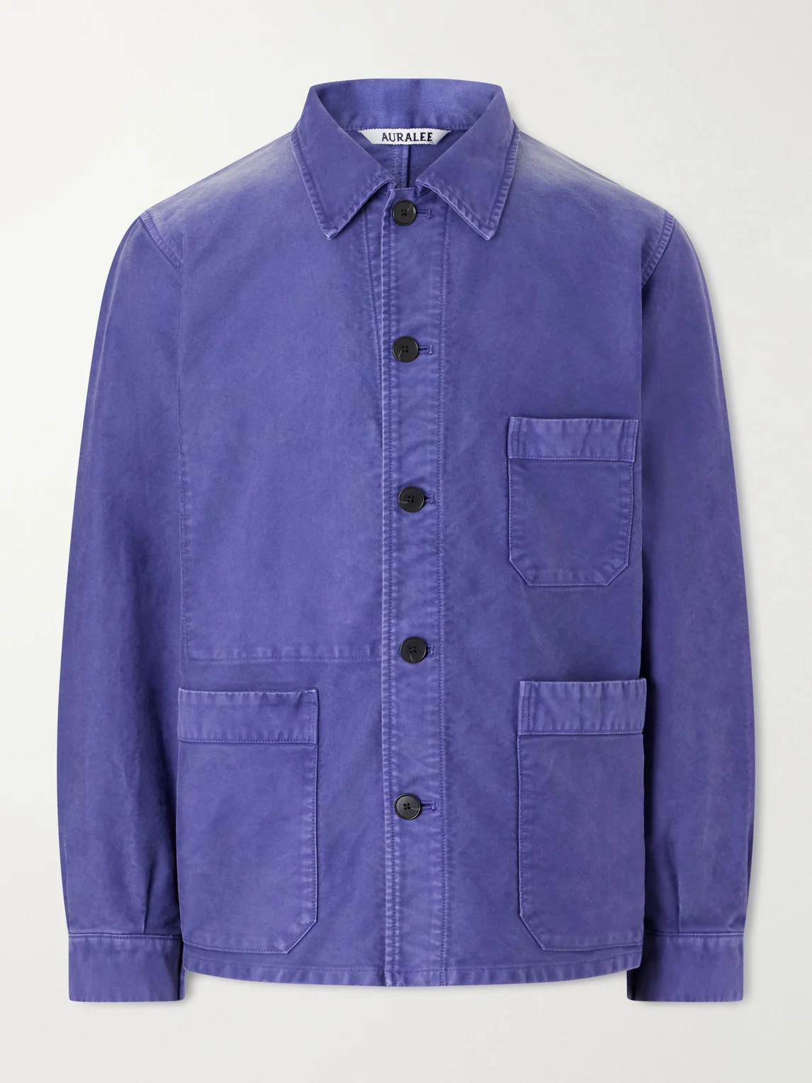 Garment-Dyed Cotton-Moleskin Blouson Jacket - 1