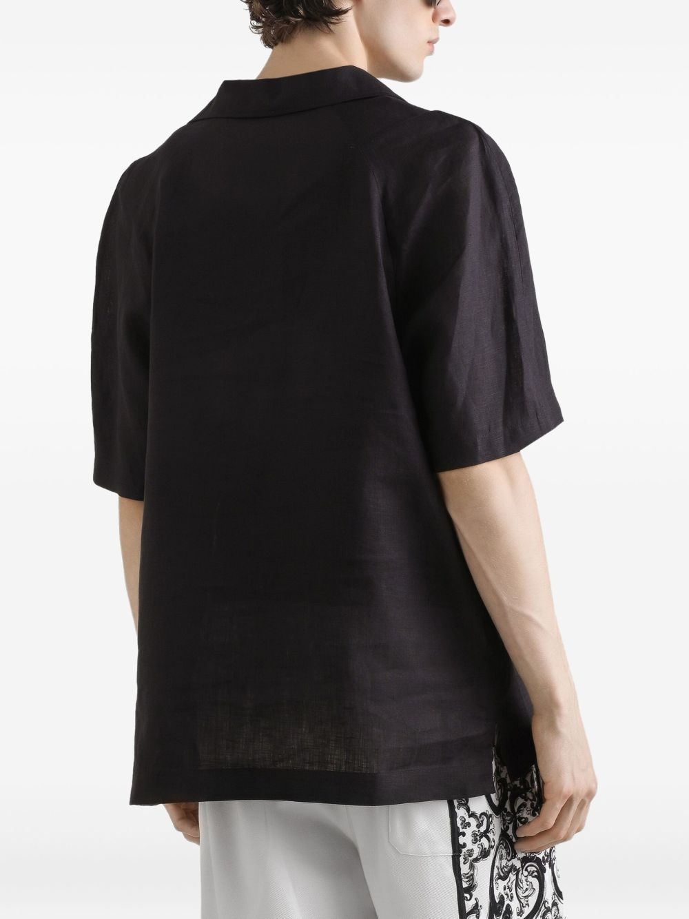 linen T-shirt - 4