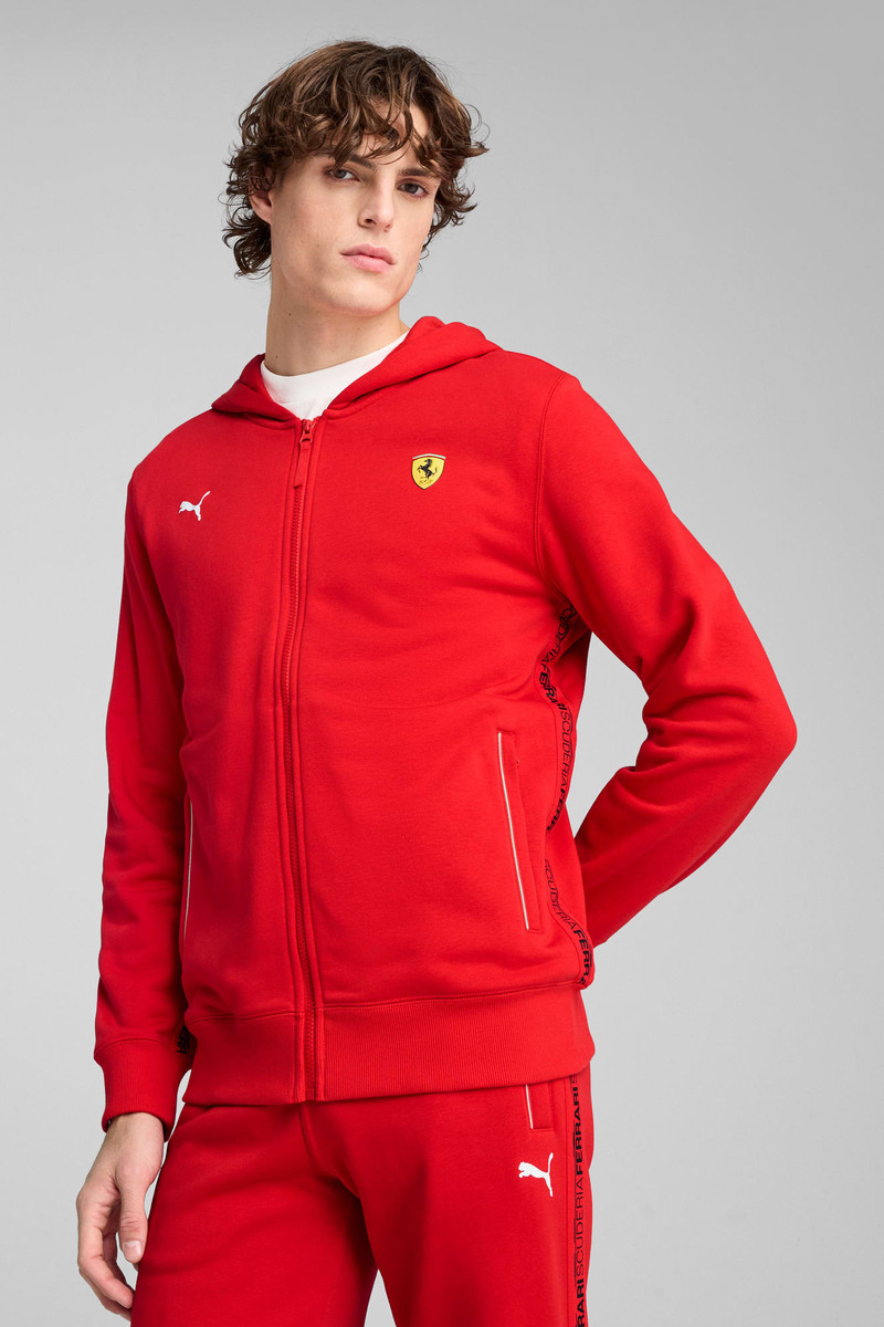 PUMA Scuderia Ferrari Men's Sweat Jacket outlook