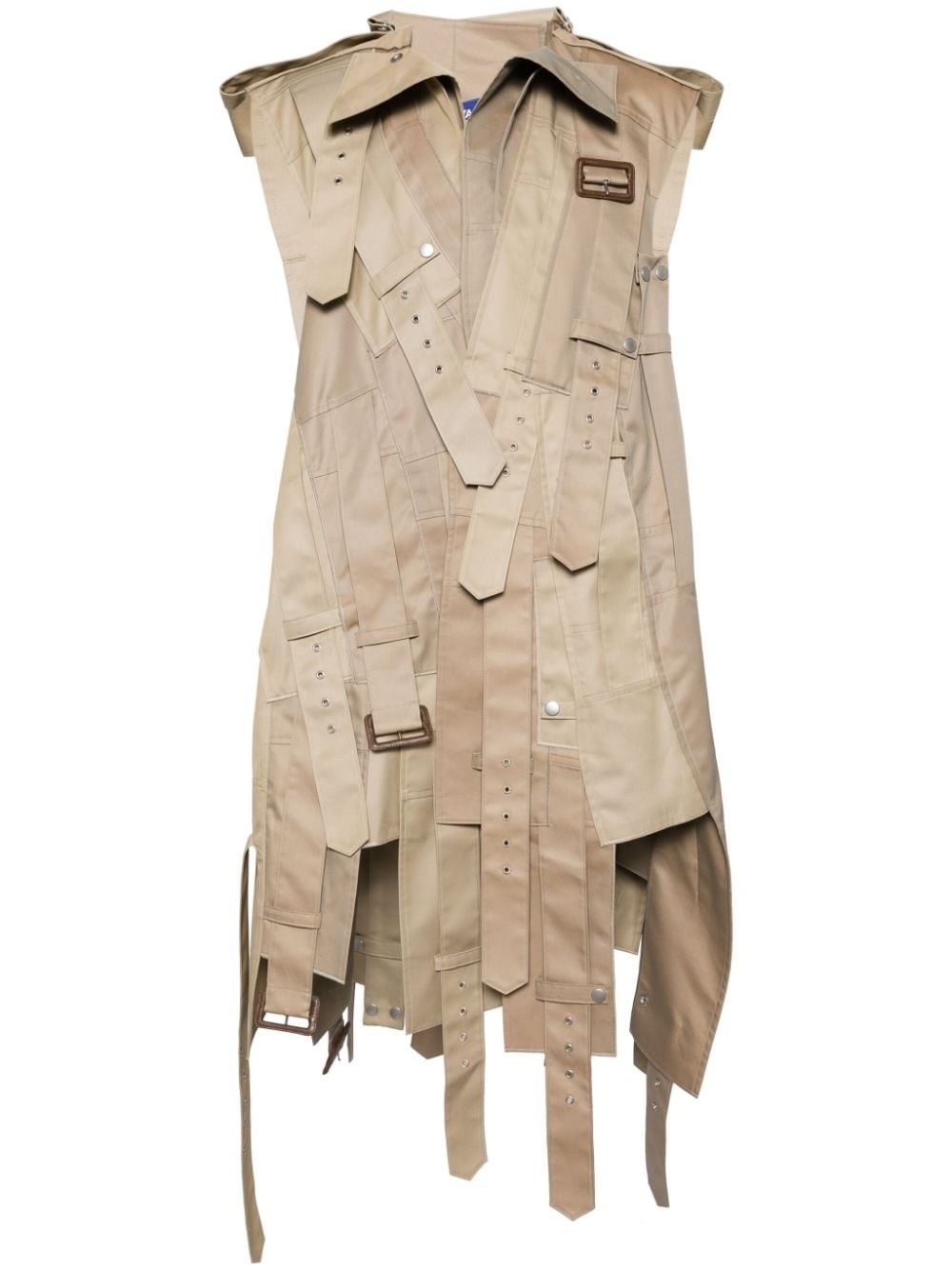 H*U様 JUHA SHAGGY SLEEVELESS COAT サイズ4 Junya Watanabe MAN multiple straps coat | REVERSIBLE