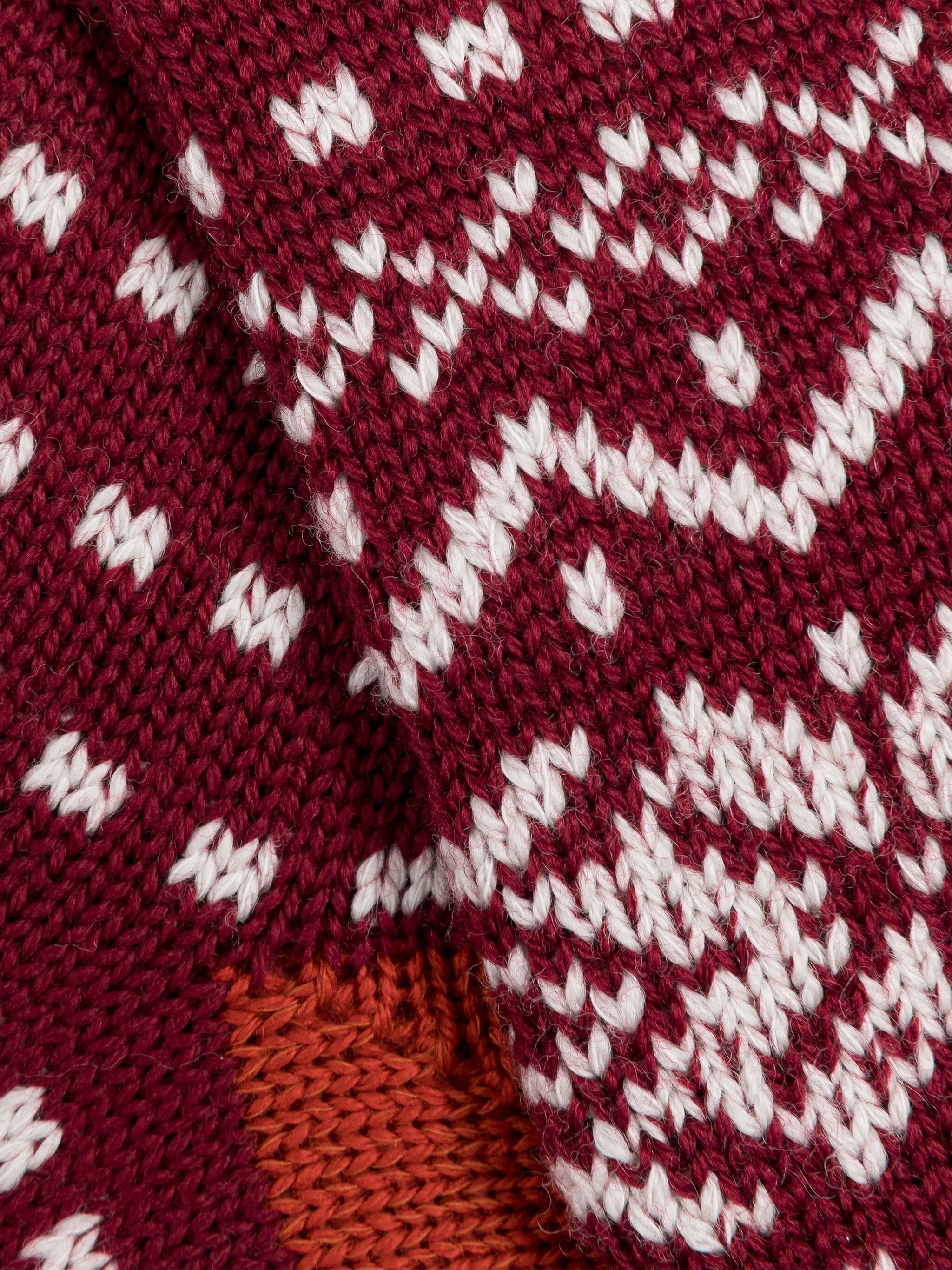 PORT MERINO WOOL FAIR ISLE SOCKS - 2