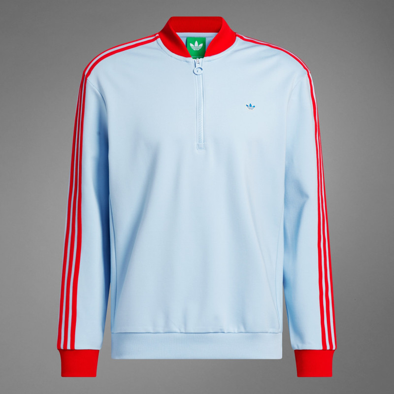 Originals 3-Stripes 1/4 Zip Sweatshirt - 1