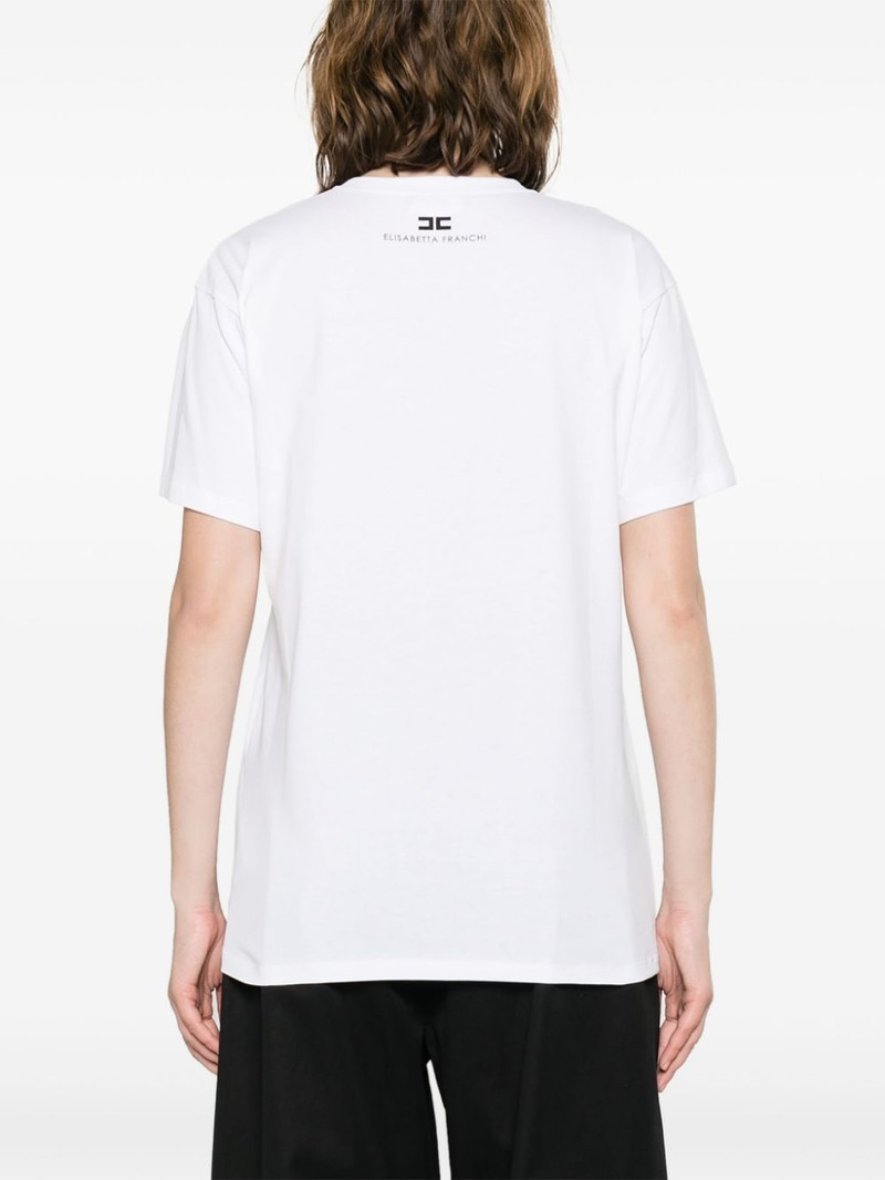 slogan-print cotton T-shirt 4