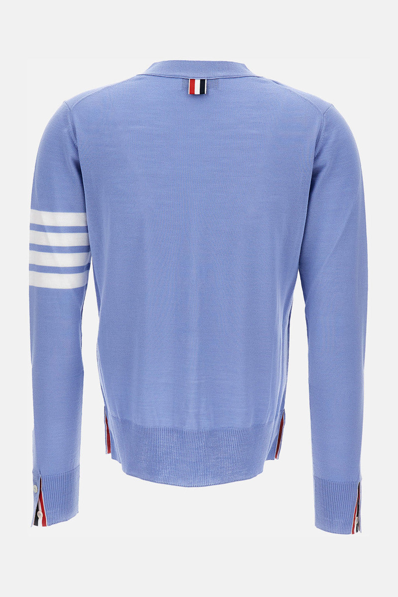 Thom Browne Thom Browne Sweaters Clear Blue Virgin Wool outlook