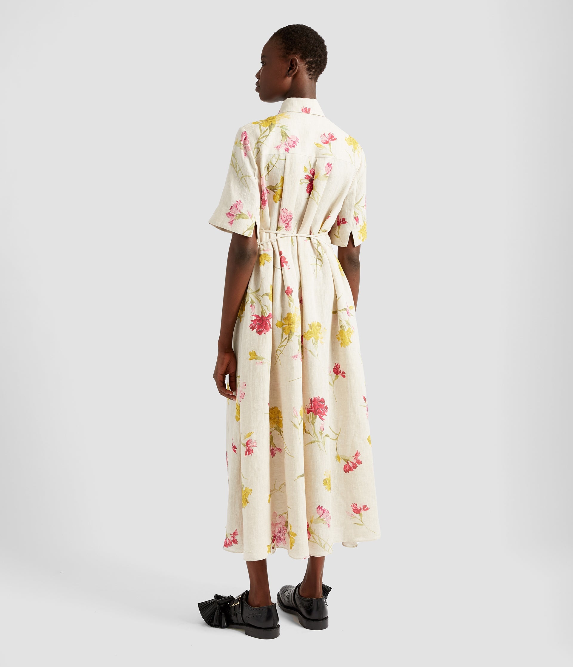 SHORT SLEEVE SHIRT DRESS - 3
