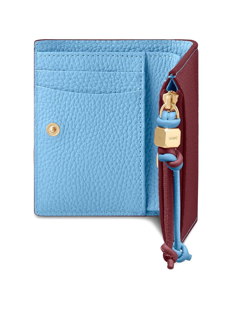 pebbled bifold leather wallet 3