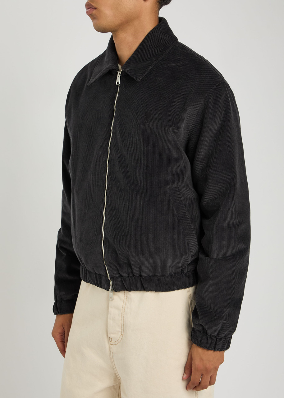 Ami Paris Quilted Corduroy Jacket - 2