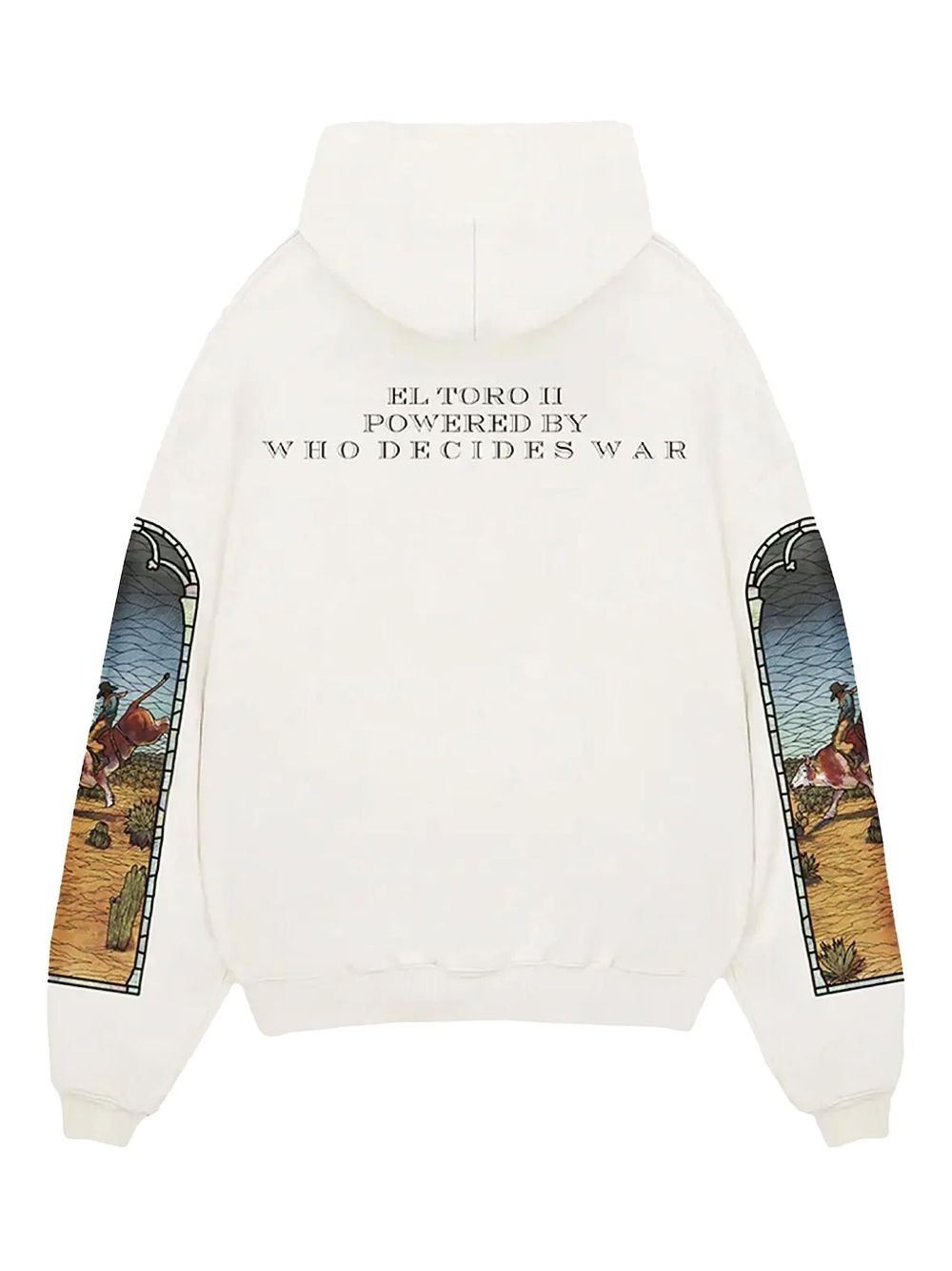 x EST Gee Stained Glass "White" hoodie - 2