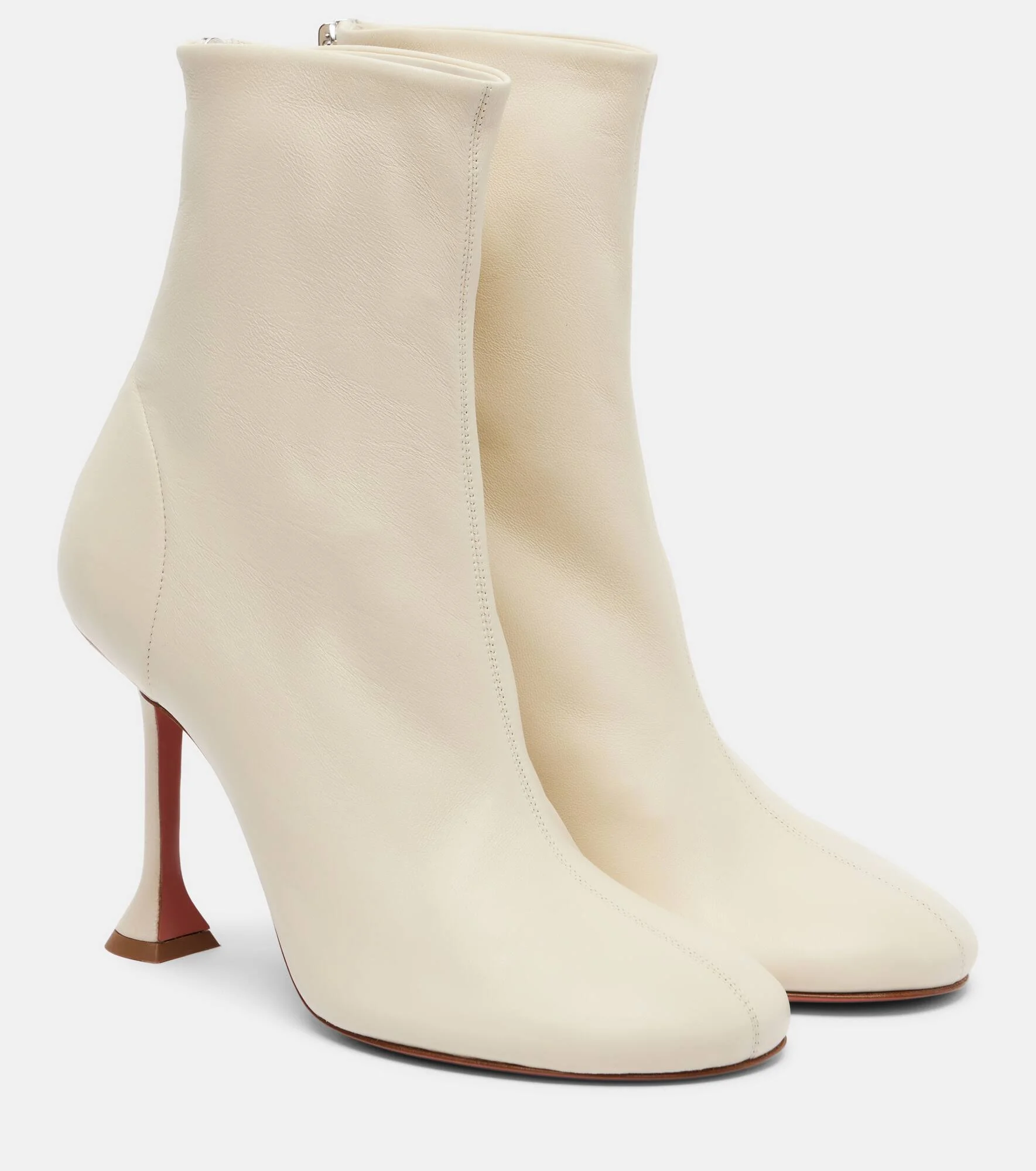 Iris 95 leather ankle boots - 1