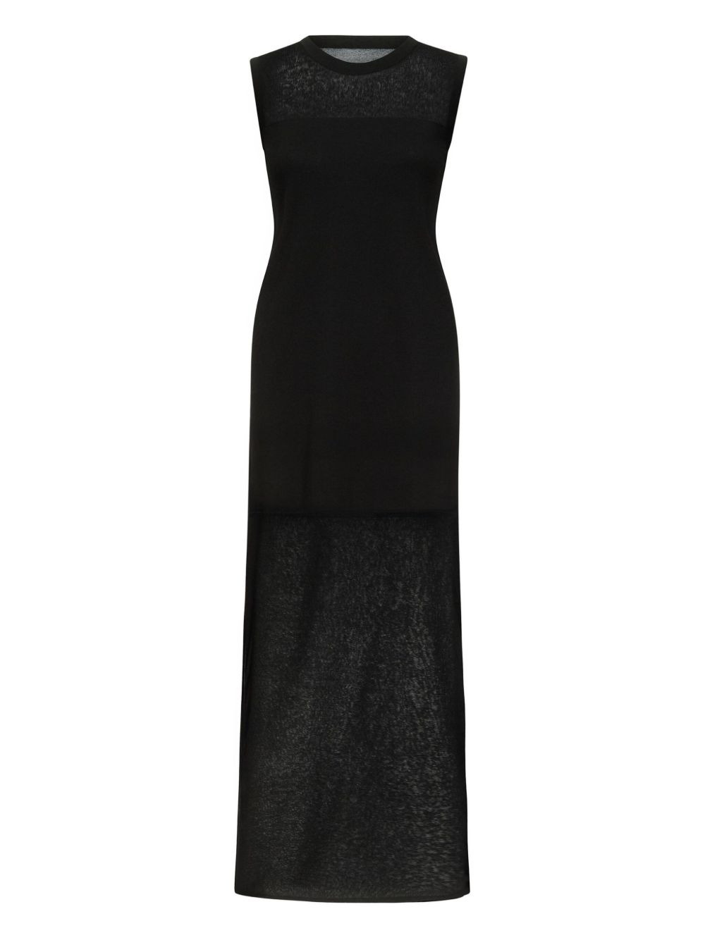 Philae sheer-panels midi dress - 1
