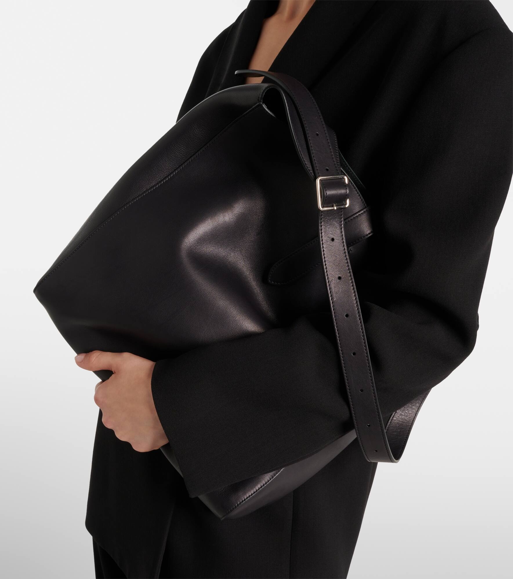 Blake leather tote bag - 7
