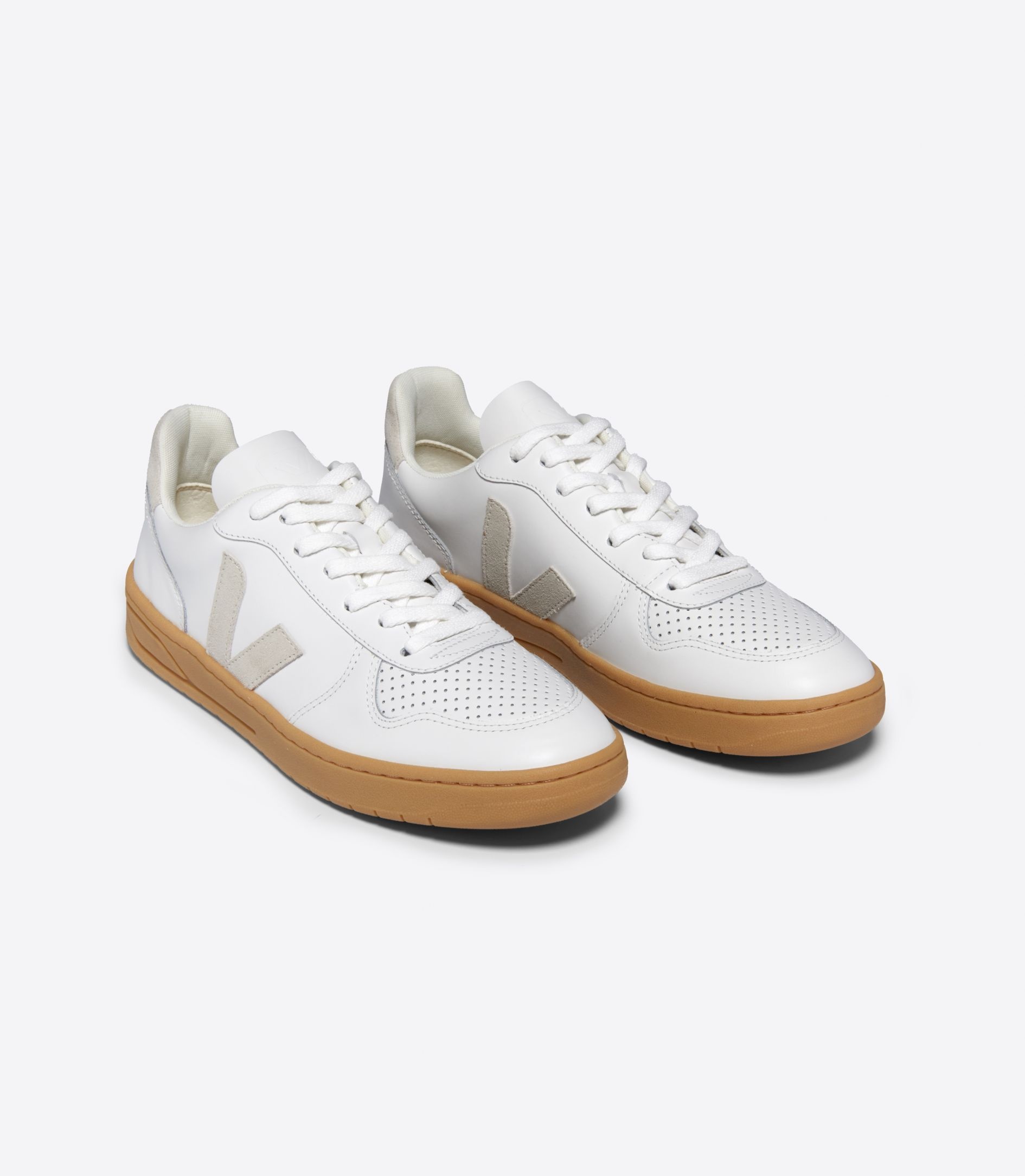 V-10 LEATHER WHITE NATURAL - 2