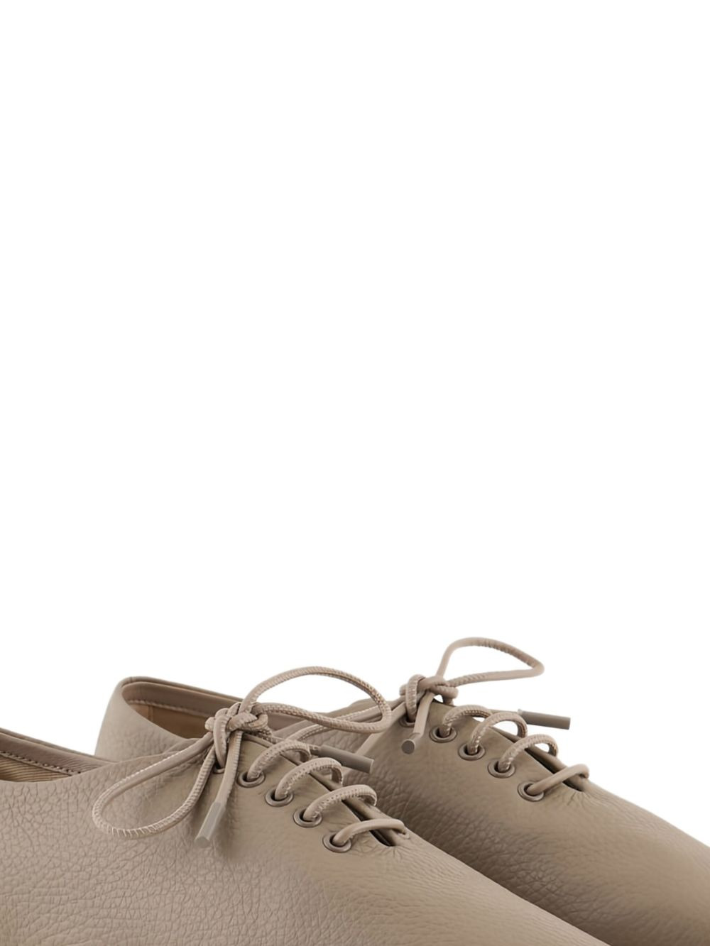 textured lace-up shoes - 2