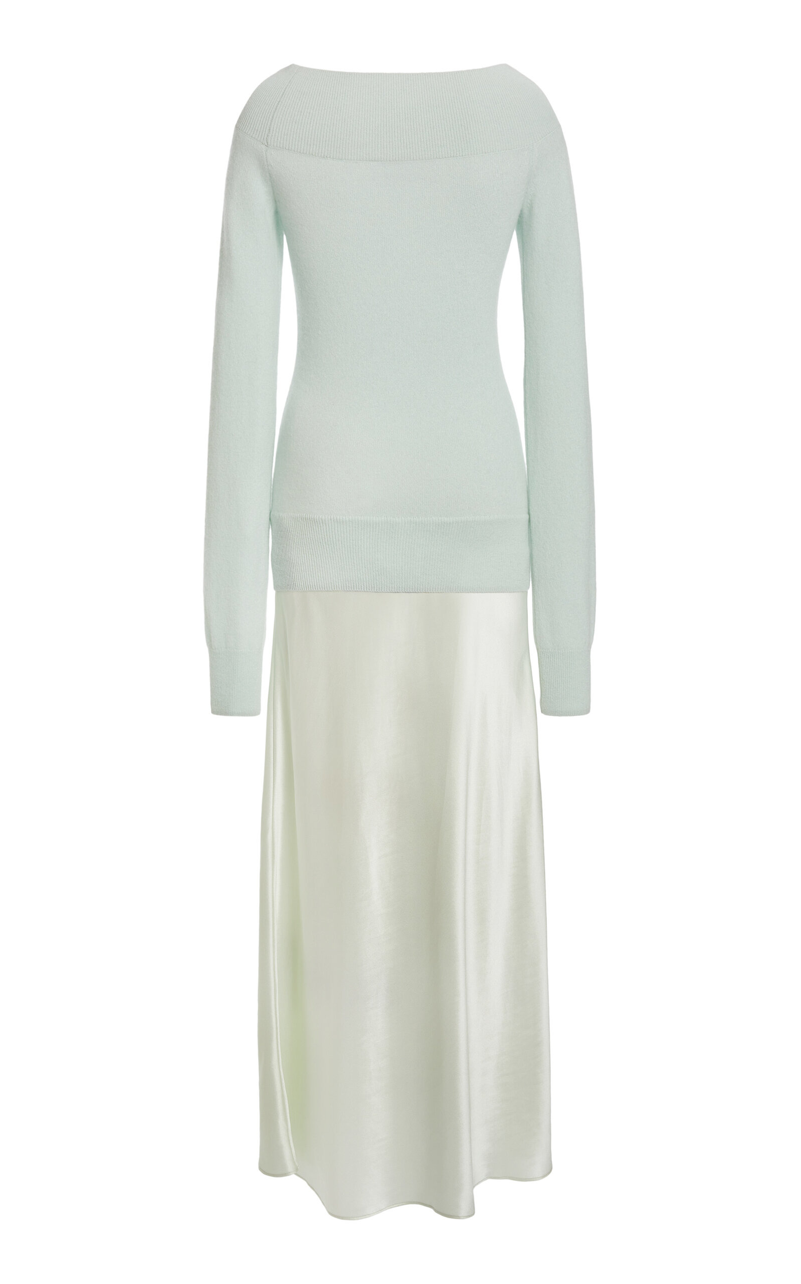 Off-The-Shoulder Cashmere-Silk Maxi Dress multi - 5