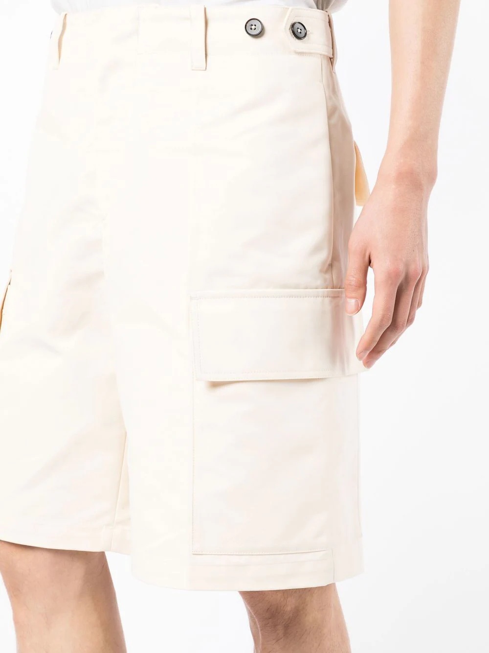 knee-length cargo shorts - 5