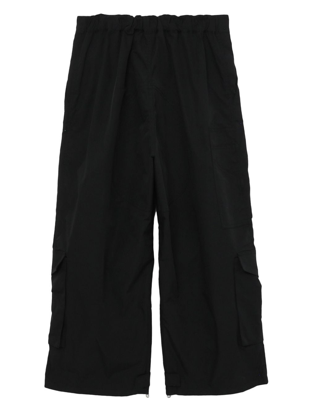 wide-leg cargo trousers - 6