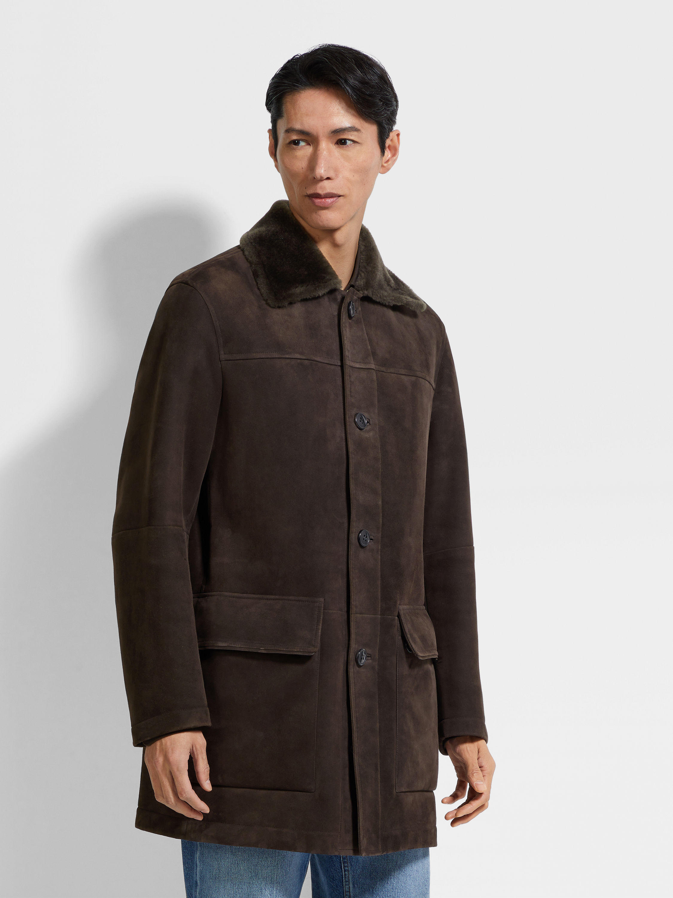SHEARLING COAT - 4