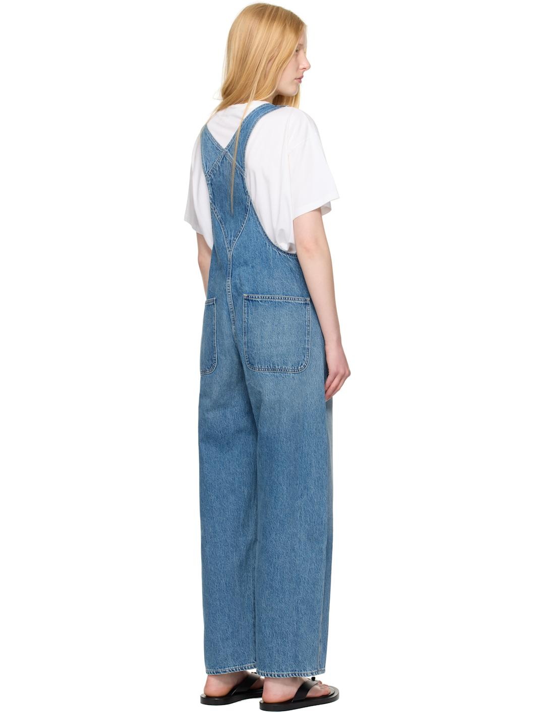 Blue Freya Denim Overalls - 3