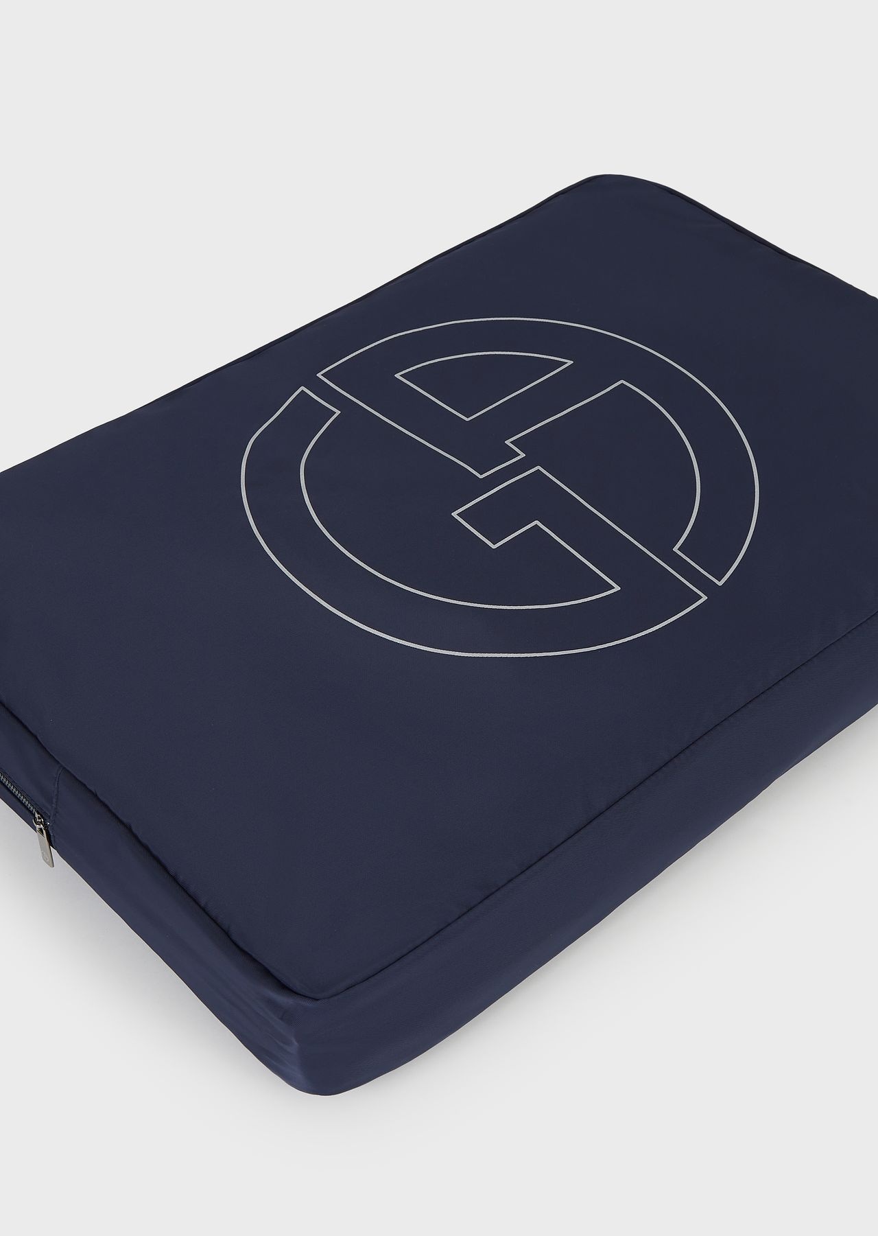 Cotton beach towel with jacquard logo - 3