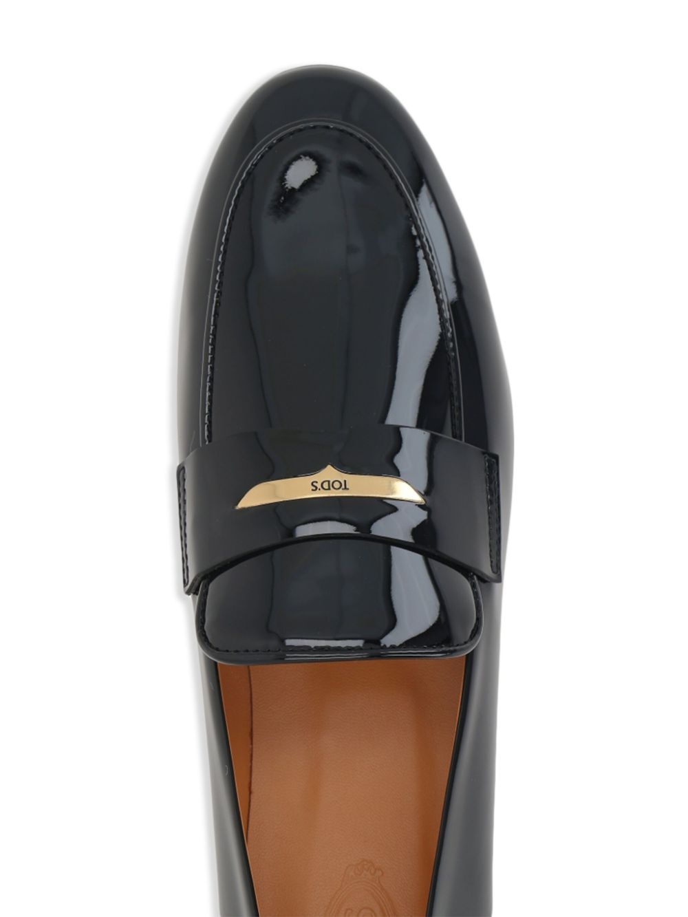 patent-leather loafers - 4