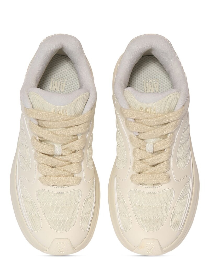Ami faux leather sneakers - 5