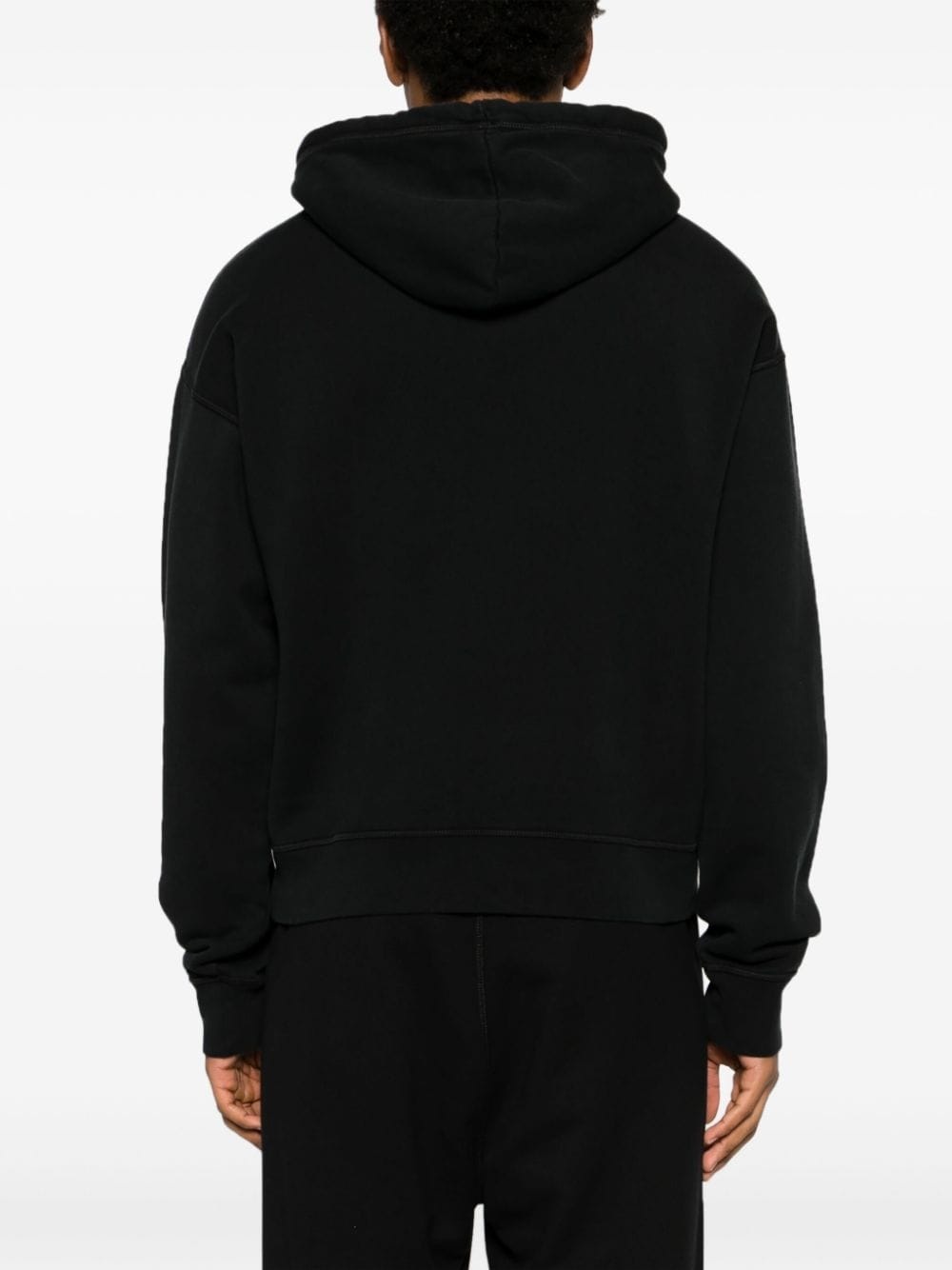 Cipro logo-print cotton hoodie - 4