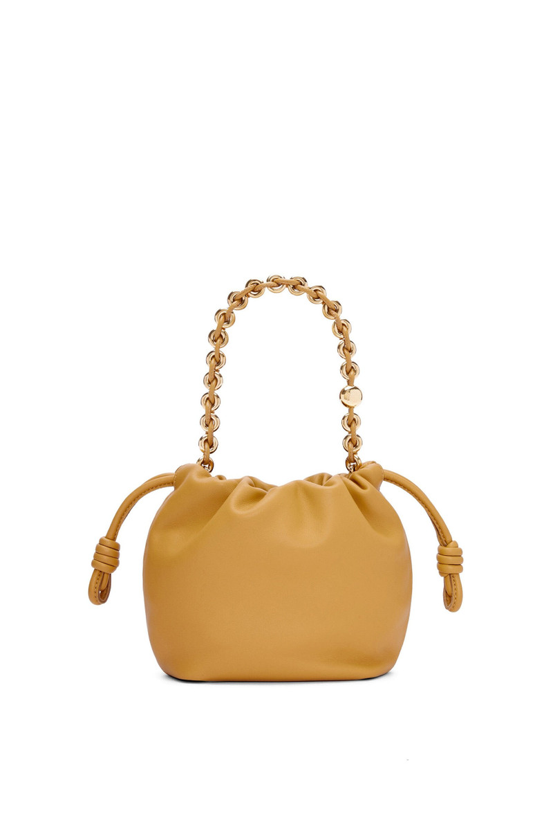 Mini Flamenco Purse bag in mellow nappa lambskin 8